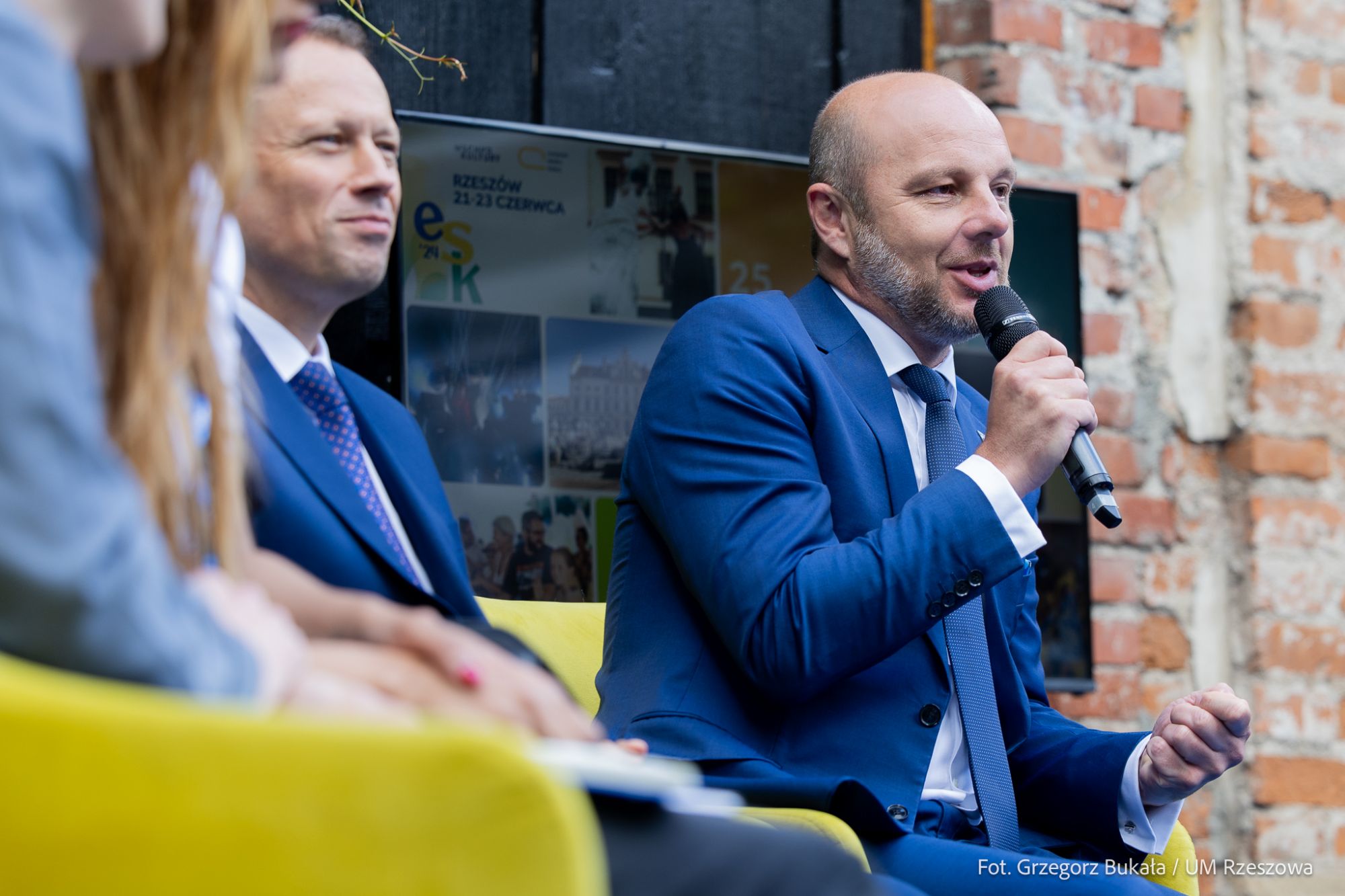 zdjęcie z konferencji prasowej Wsch&oacute;d Kultury Europejski Stadion Kultury, fot. Sebastian Augustyn